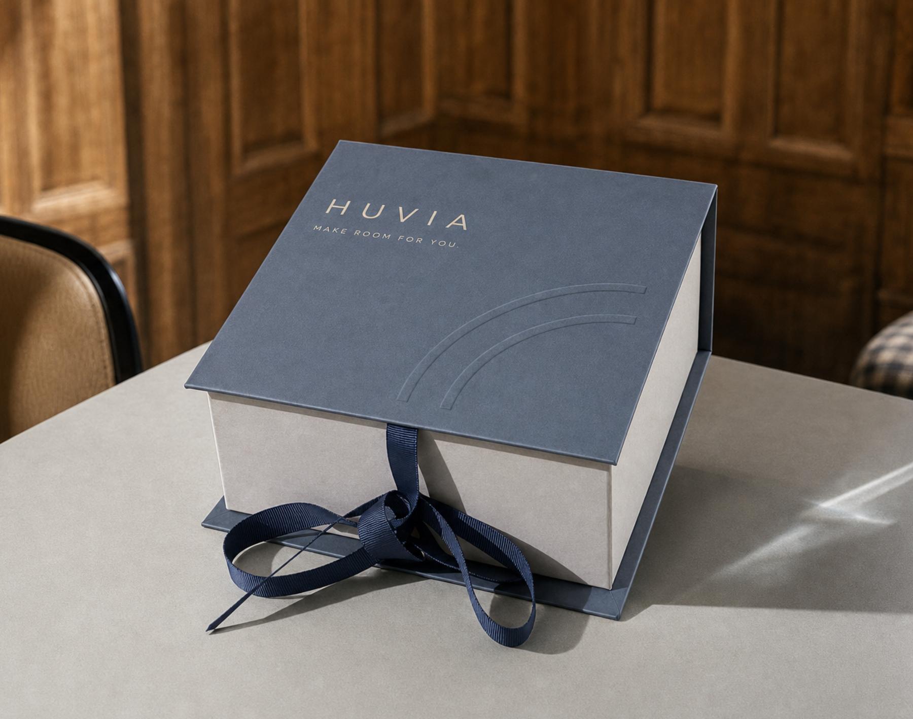 Premium packaging material finish and surface detail