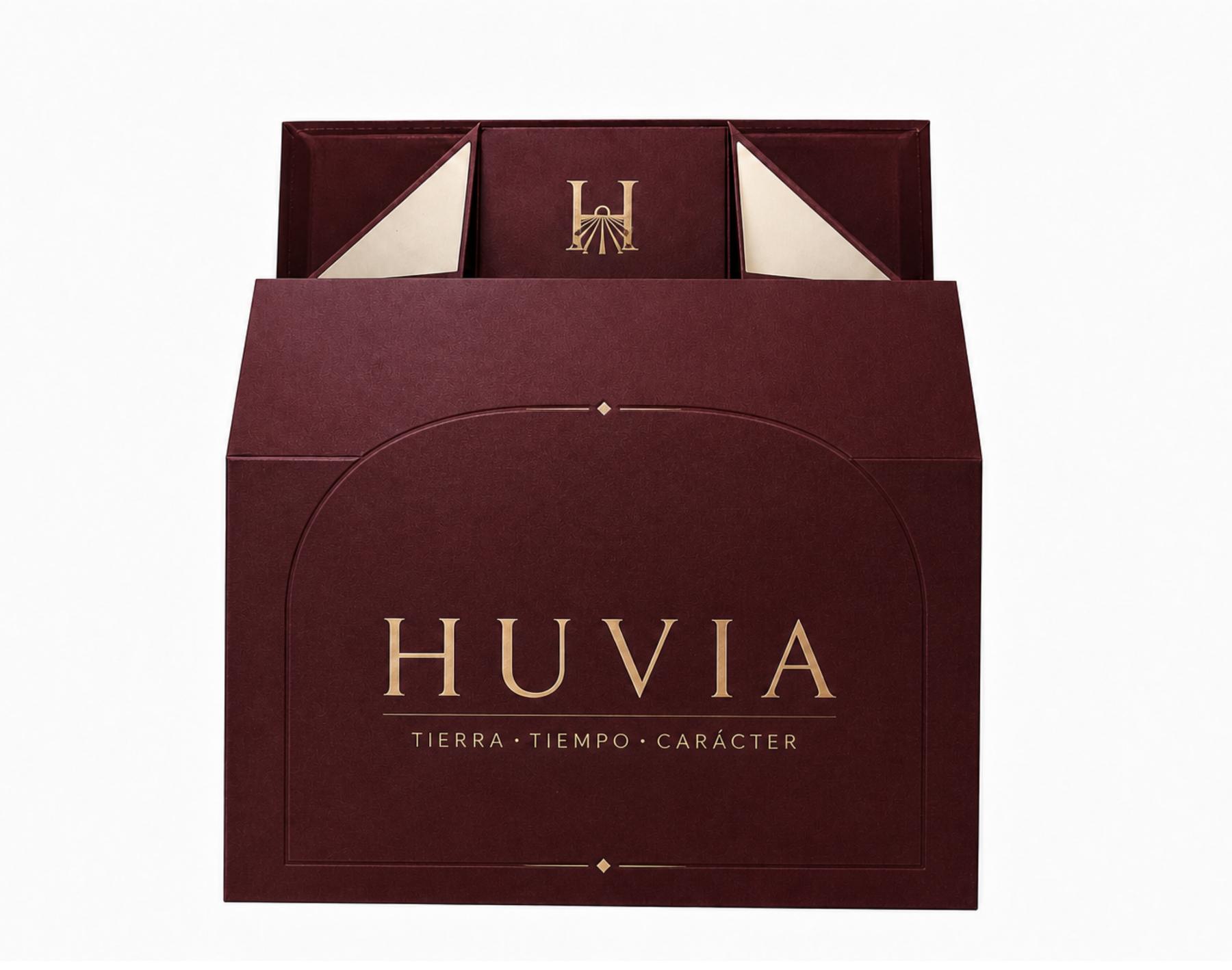 Wine gift box presentation and insert support reference